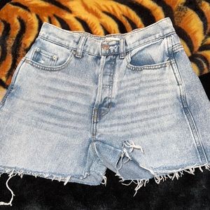 Pacsun baggy jean shorts